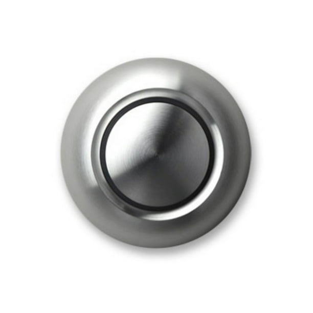 Non-Lighted Basic Black Doorbell Push Button 